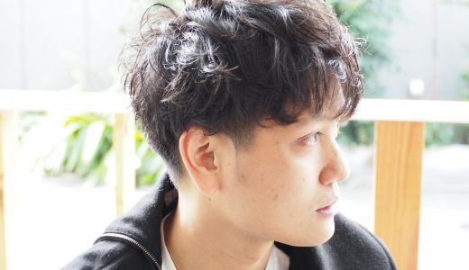 忙しい男のための「時短」カット＆ハーフヘッドパーマ